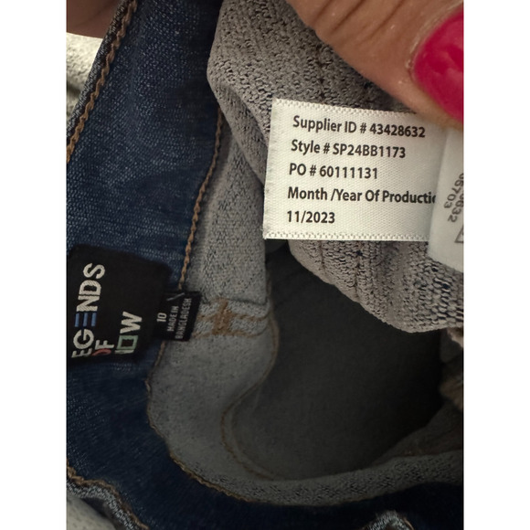 Legends Of Now Medium Wash Jeans - Girls Size 10 - Picture 5 of 8